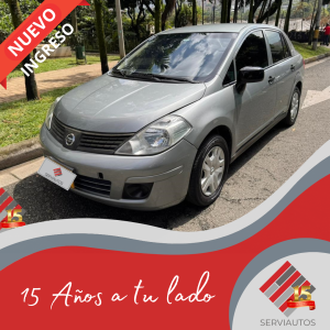 NISSAN TIIDA MIIO AT 1.8 2012 $26.500.000
