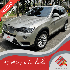 BMW X3 XDRIVE30D AT 3.0 2017 $ 98.900.000