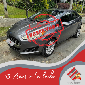 FORD FIESTA TITANIUM AT 1.6 2015 $34.500.000