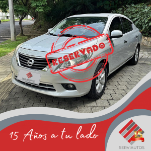 NISSAN VERSA 1.6 ADVANCE MT 2014 $29.900.000