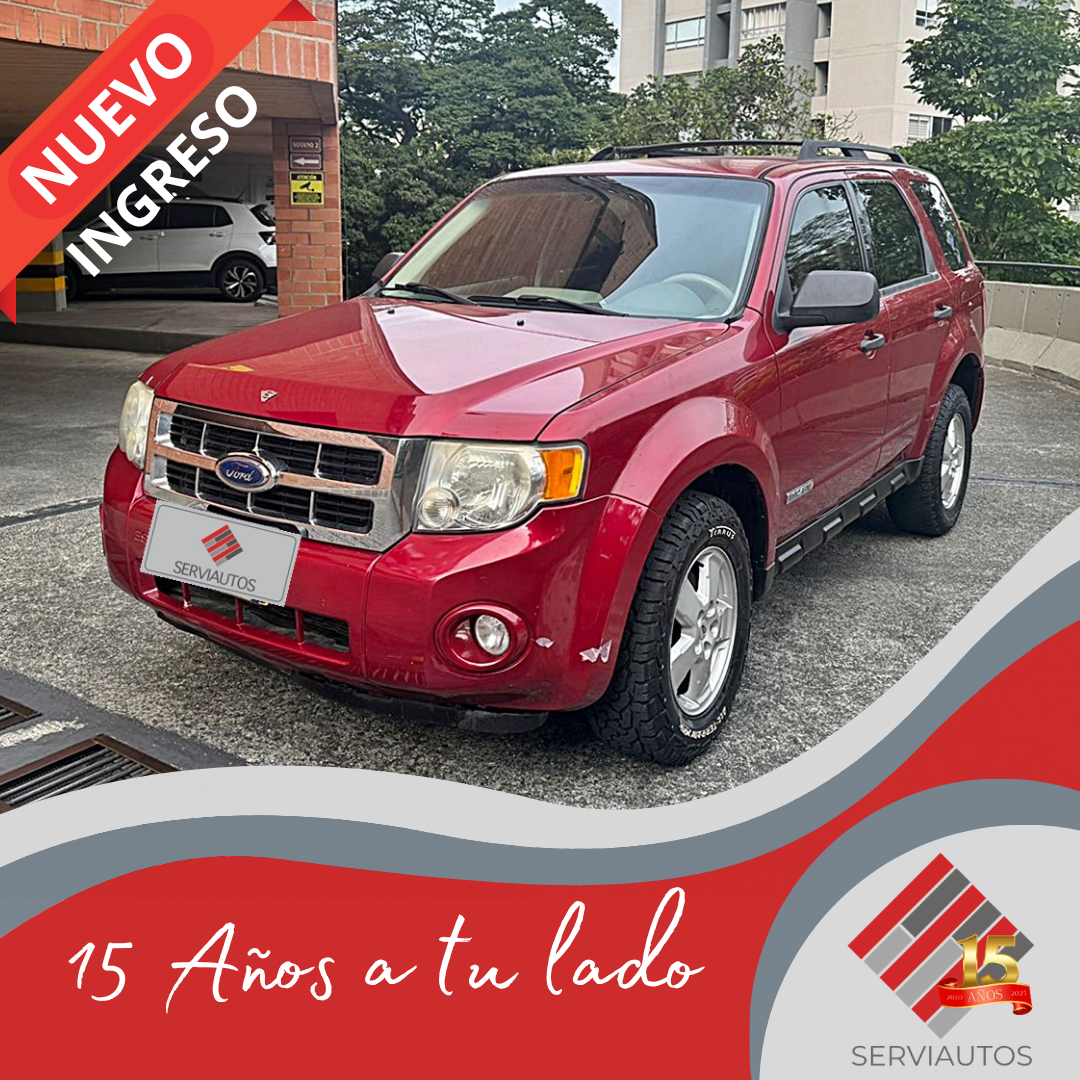 FORD ESCAPE XLT 3.0 AT 2008 $27.900.000
