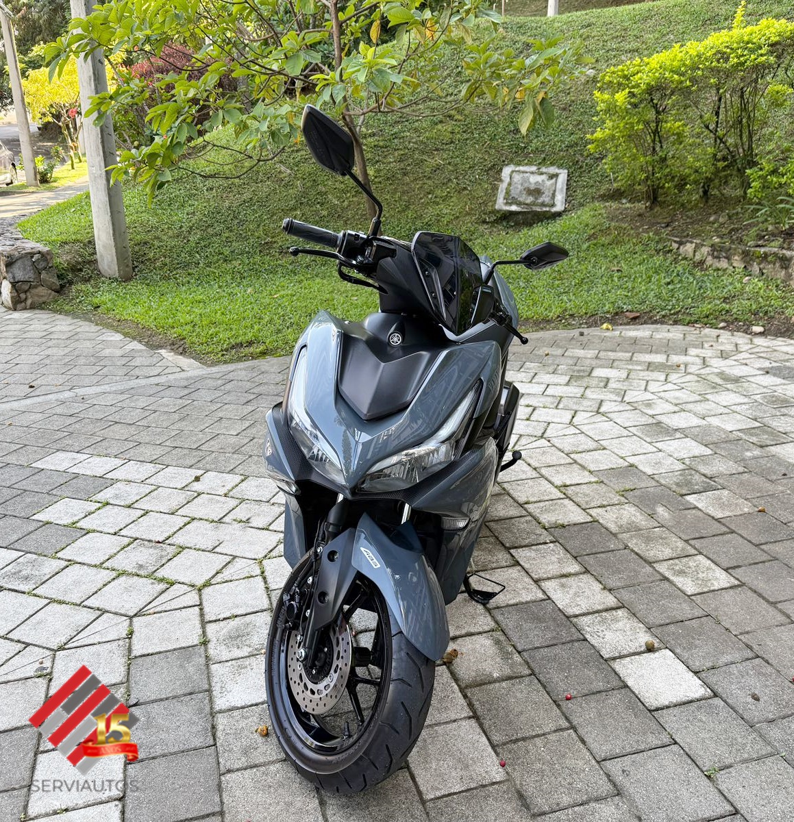 YAMAHA AEROX GRIS NEGRO AMARILLO 2026 $11.800.000 - Imagen 7