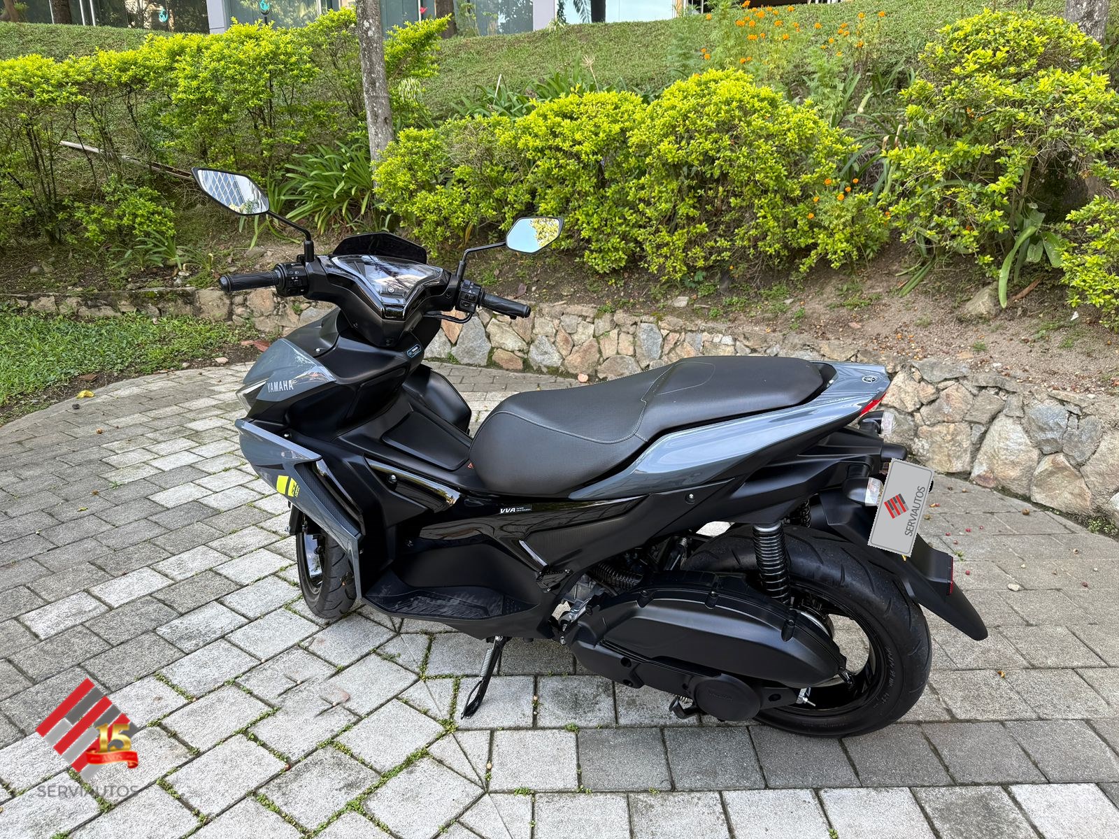 YAMAHA AEROX GRIS NEGRO AMARILLO 2026 $11.800.000 - Imagen 8
