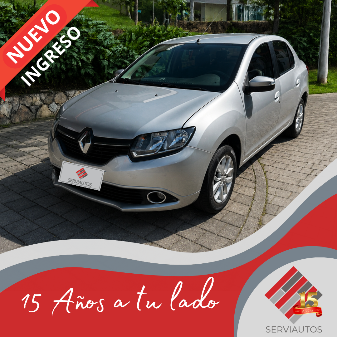 RENAULT LOGAN 1.6 PRIVILIGE / INTENS MT 2016 $37.900.000