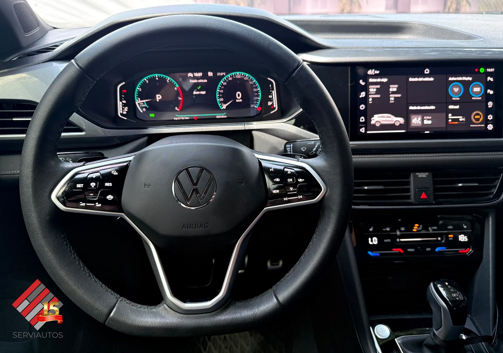 VOLKSWAGEN TAOS 1.4 HIGHLINE SE AT 2024 $105.000.000 - Imagen 14