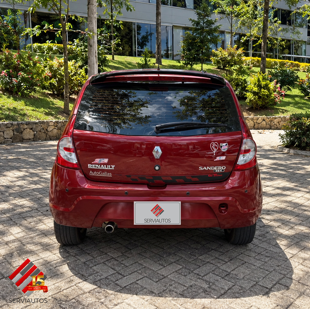 RENAULT SANDERO 1.6 GT LINE MT 2012 $30.500.000 - Imagen 5