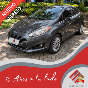 FORD FIESTA HATCHBACK TITANIUM 1.6 2015 $33.500.0000