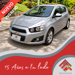 CHEVROLET SONIC LT 1.6 AT 2013 $25.000.000