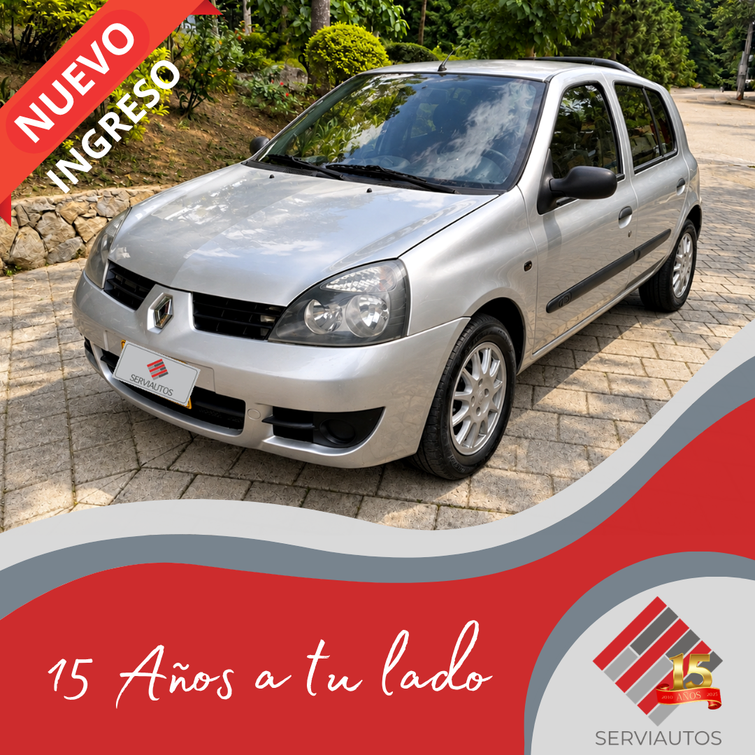 RENAULT CLIO CAMPUS 1.1 MT 2015 $22.900.000